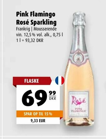 Scandinavian Park Pink Flamingo Rosé Sparkling tilbud