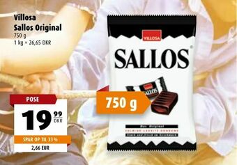 Scandinavian Park Villosa Sallos Original tilbud