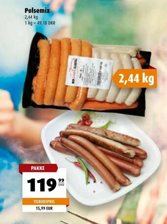 Scandinavian Park Pølsemix tilbud