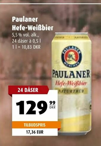 Scandinavian Park Paulaner Hefe-Weißbier tilbud
