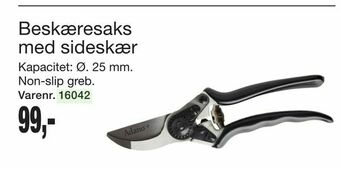 Harald Nyborg Beskæresaks med sideskær tilbud