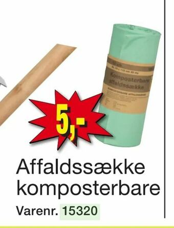 Harald Nyborg Affaldssække komposterbare tilbud