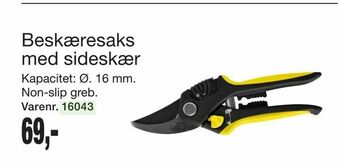 Harald Nyborg Beskæresaks med sideskær tilbud