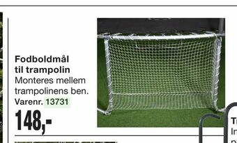 Harald Nyborg Fodboldmål til trampolin tilbud