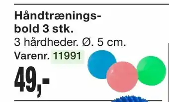 Harald Nyborg Håndtrænings bold tilbud