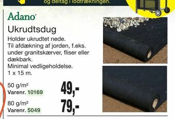 Harald Nyborg Ukrudtsdug tilbud