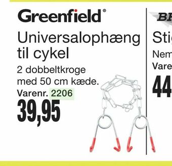 Harald Nyborg Universalophæng til cykel tilbud