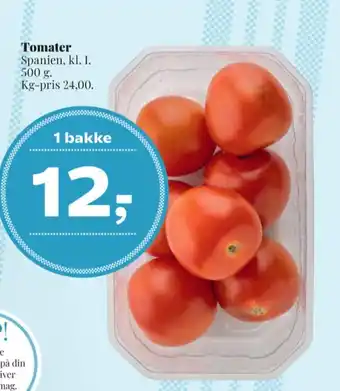 Dagli'Brugsen Ukendt tomater tilbud