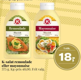 Dagli'Brugsen K-salat remoulade tilbud