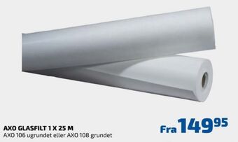 Davidsen Axo glasfilt tilbud