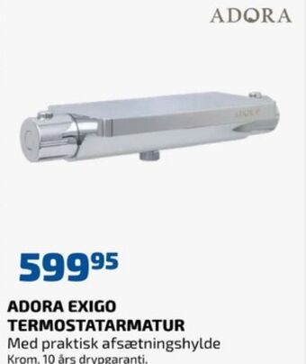 Davidsen Adora termostatarmatur tilbud