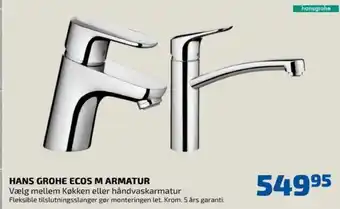 Hansgrohe håndvaskarmatur