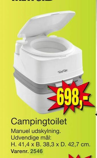 Harald Nyborg Campingtoilet tilbud