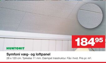 Symfoni væg- og loftpanel