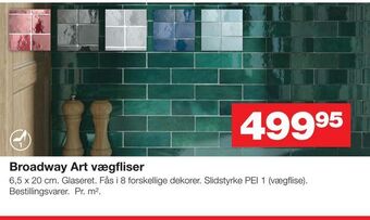 Broadway art vægfliser