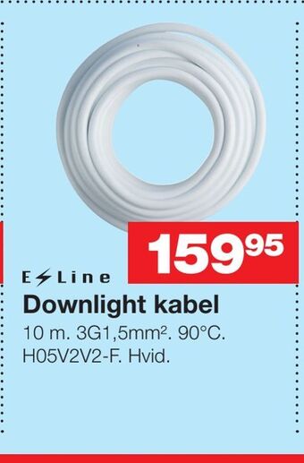 Downlight kabel