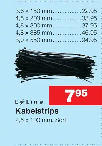 Bauhaus Kabelstrips tilbud