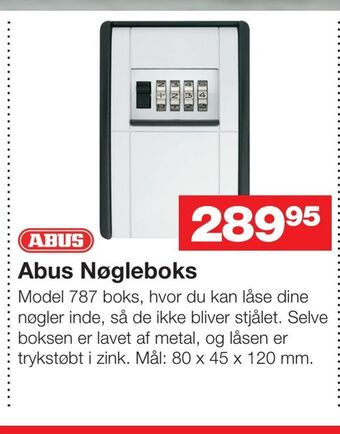 Bauhaus Abus nøgleboks tilbud