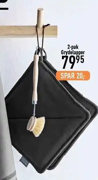 2-pak grydelapper