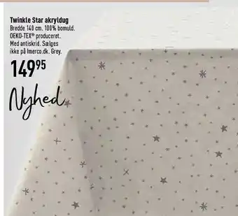 Imerco Twinkle star akryldug tilbud