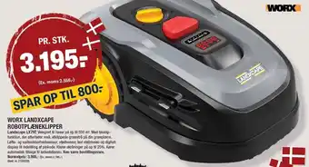 Stark Worx landxcape robotplæneklipper tilbud