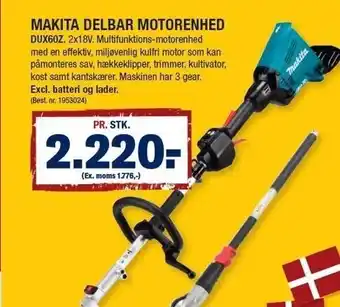 Stark Makita delbar motorenhed tilbud
