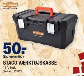 Staco værktøjskasse