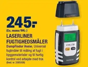 Stark Laserliner fugtighedsmåler tilbud