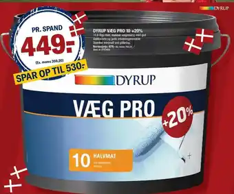 Stark Dyrup væg pro 10 +20% tilbud