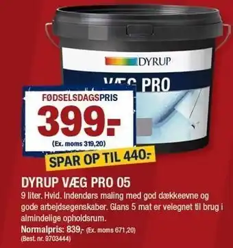 Stark Dyrup væg pro 05 tilbud
