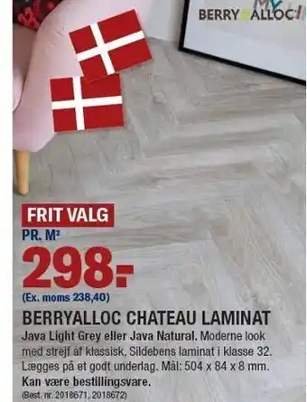 Berryalloc chateau laminat