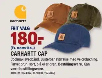 Stark Carhartt cap tilbud