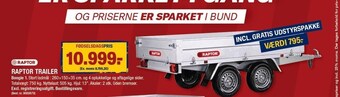 Stark Raptor trailer tilbud