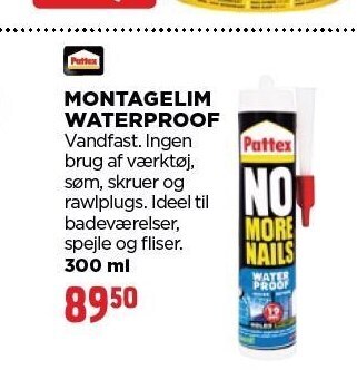 jem & fix Montagelim waterproof tilbud