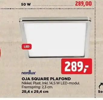 Oja square plafond