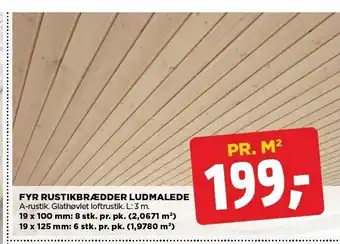 jem & fix Fyr rustikbrædder ludmalede tilbud