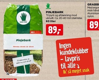 jem & fix Pinjebark tilbud