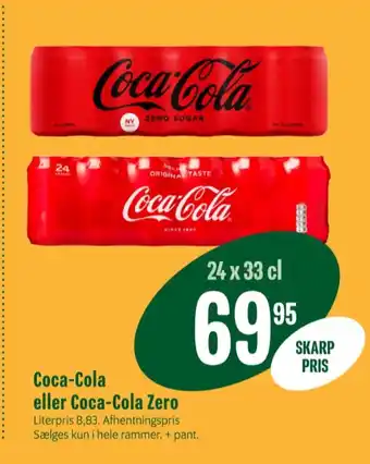 Min Købmand Coca cola zero cola tilbud