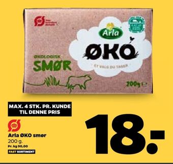Netto Arla smør øko tilbud