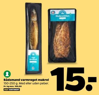 Netto Bådsmand makrel tilbud