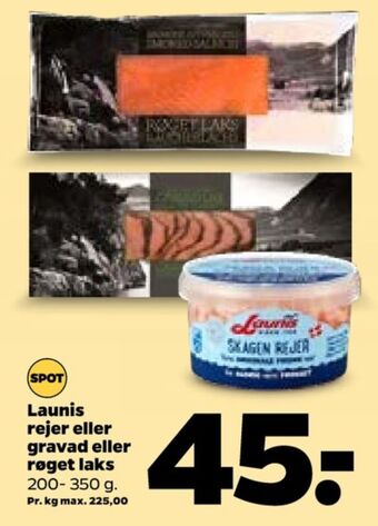 Netto Launis rejer tilbud