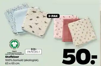Netto Innerli stofbleer tilbud
