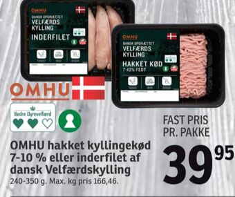 SPAR Omhu kyllingeinderfileter tilbud