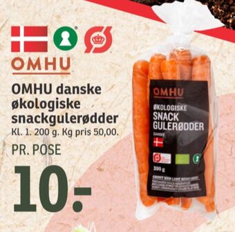 SPAR Omhu gulerødder tilbud