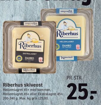 SPAR Riberhus skiveost ekstralagret tilbud
