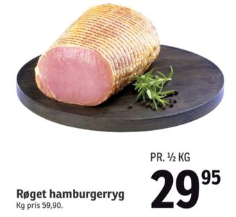 SPAR Ukendt hamburgerryg tilbud