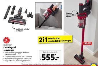 Lidl Ledningsfri Støvsuger tilbud
