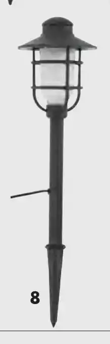 Biltema Jordlampe, LED tilbud