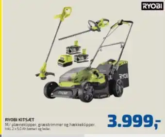 Davidsen Ryobi Kitsæt tilbud