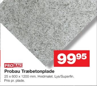 Bauhaus Probau træbeton plader tilbud
